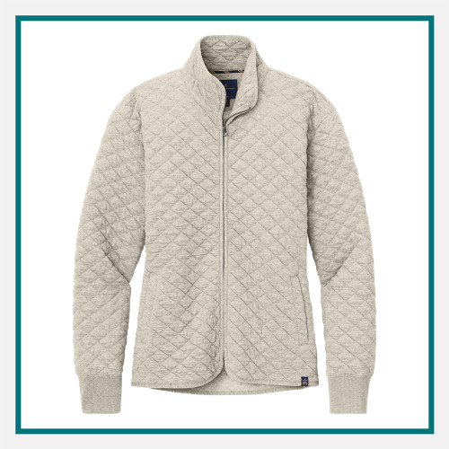 Brooks Brothers Diamond Quilt Full-Zip Custom Embroidery